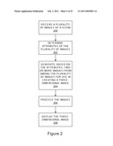 METHODS, SYSTEMS, AND COMPUTER-READABLE STORAGE MEDIA FOR CREATING THREE-DIMENSIONAL (3D) IMAGES OF A SCENE diagram and image