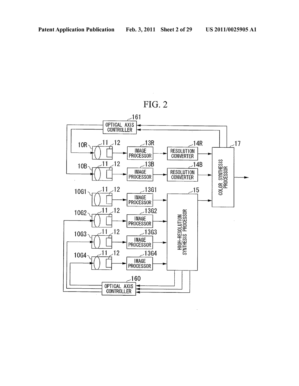 IMAGING DEVICE AND OPTICAL AXIS CONTROL METHOD - diagram, schematic, and image 03