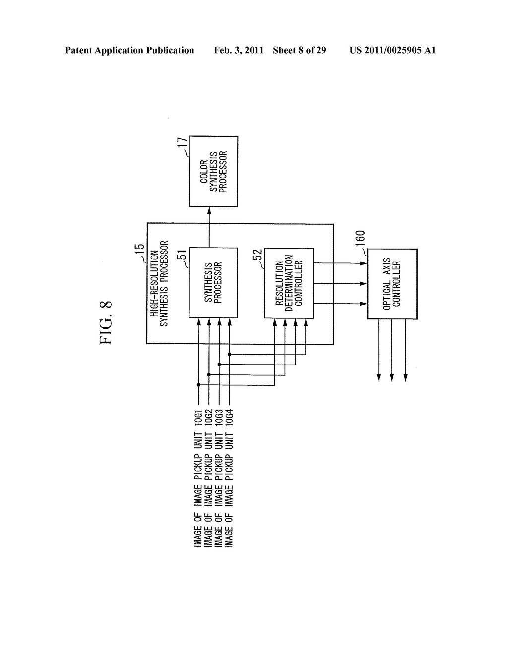 IMAGING DEVICE AND OPTICAL AXIS CONTROL METHOD - diagram, schematic, and image 09