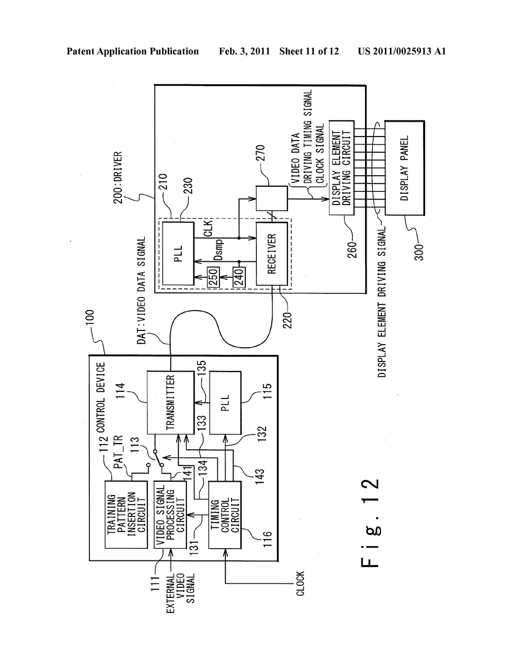 CLOCK DATA RECOVERY CIRCUIT AND DISPLAY DEVICE - diagram, schematic, and image 12
