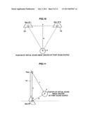 Display device and audio output device diagram and image