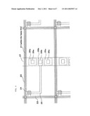 ELECTRODES LOCATED AT STORAGE CAPACITOR WIRING IN ACTIVE MATRIX SUBSTRATE diagram and image