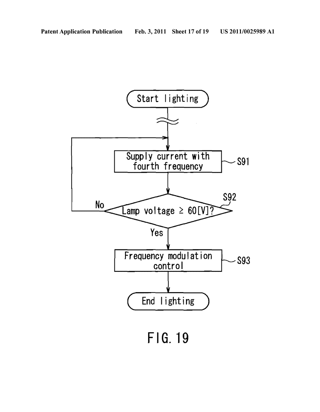 HIGH-PRESSURE DISCHARGE LAMP LIGHTING DEVICE, HIGH-PRESSURE DISCHARGE LAMP DEVICE USING SAME, PROJECTOR USING SAID HIGH-PRESSURE DISCHARGE LAMP DEVICE, AND HIGH-PRESSURE DISCHARGE LAMP LIGHTING METHOD - diagram, schematic, and image 18