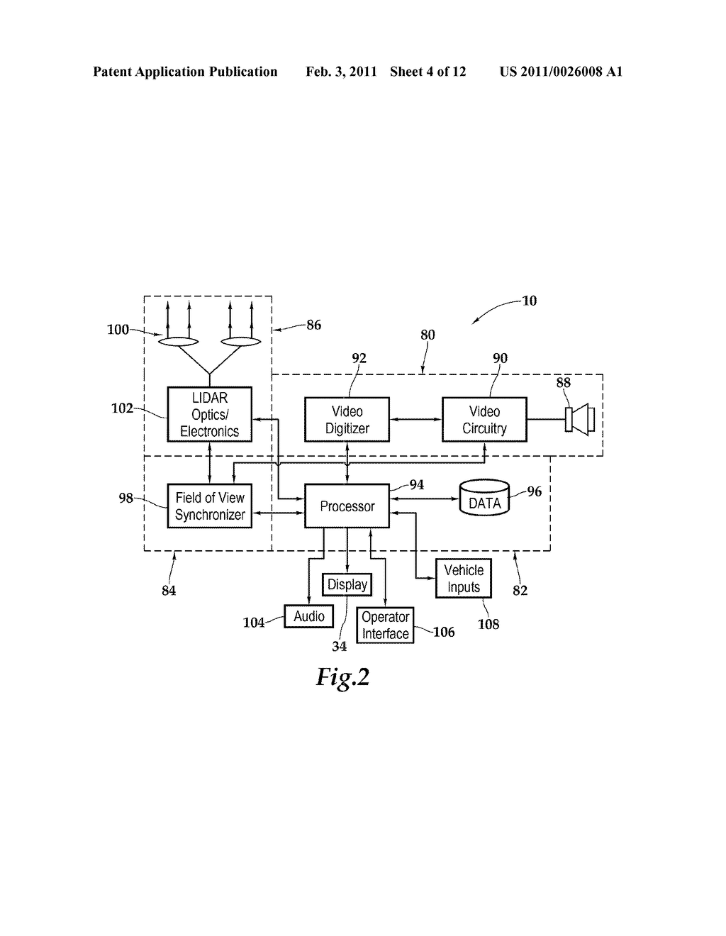 Lidar Measurement Device with Target Tracking and Method for Use of Same - diagram, schematic, and image 05