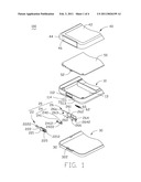 BUTTON STRUCTURE AND ELECTRONIC DEVICE USING THE SAME diagram and image