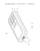 BUTTON STRUCTURE AND ELECTRONIC DEVICE USING THE SAME diagram and image