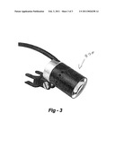 MEDICAL/DENTAL HEADLIGHT SYSTEM WITH INTERCHANGEABLE BEAM-FORMING OPTICS diagram and image