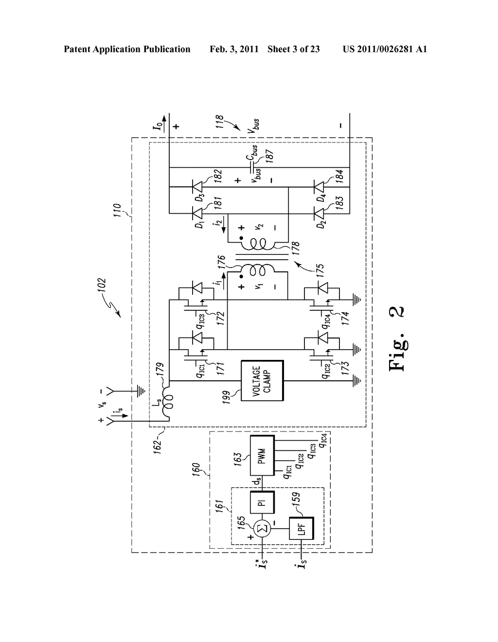 APPARATUS AND METHOD FOR CONTROLLING DC-AC POWER CONVERSION - diagram, schematic, and image 04