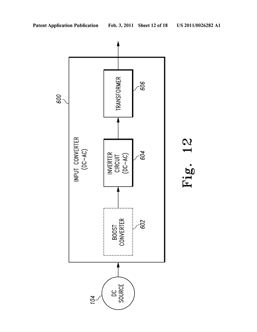 APPARATUS FOR CONVERTING DIRECT CURRENT TO ALTERNATING CURRENT - diagram, schematic, and image 13