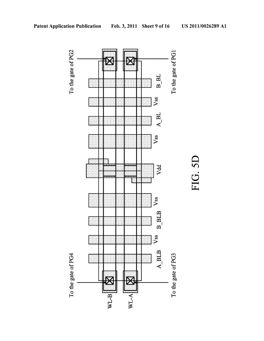 CELL STRUCTURE FOR DUAL PORT SRAM - diagram, schematic, and image 10