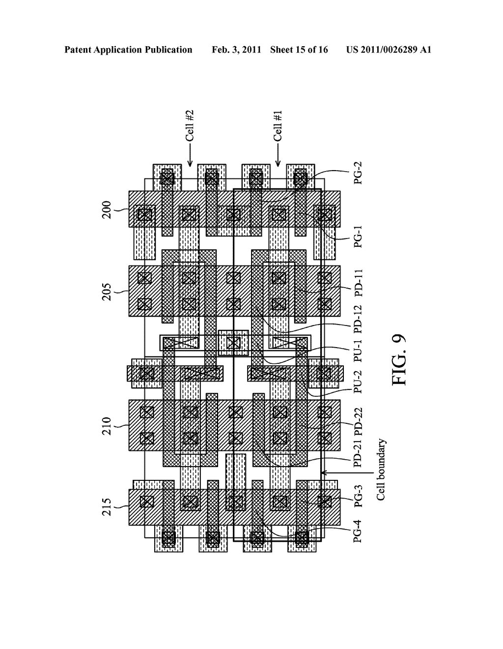 CELL STRUCTURE FOR DUAL PORT SRAM - diagram, schematic, and image 16