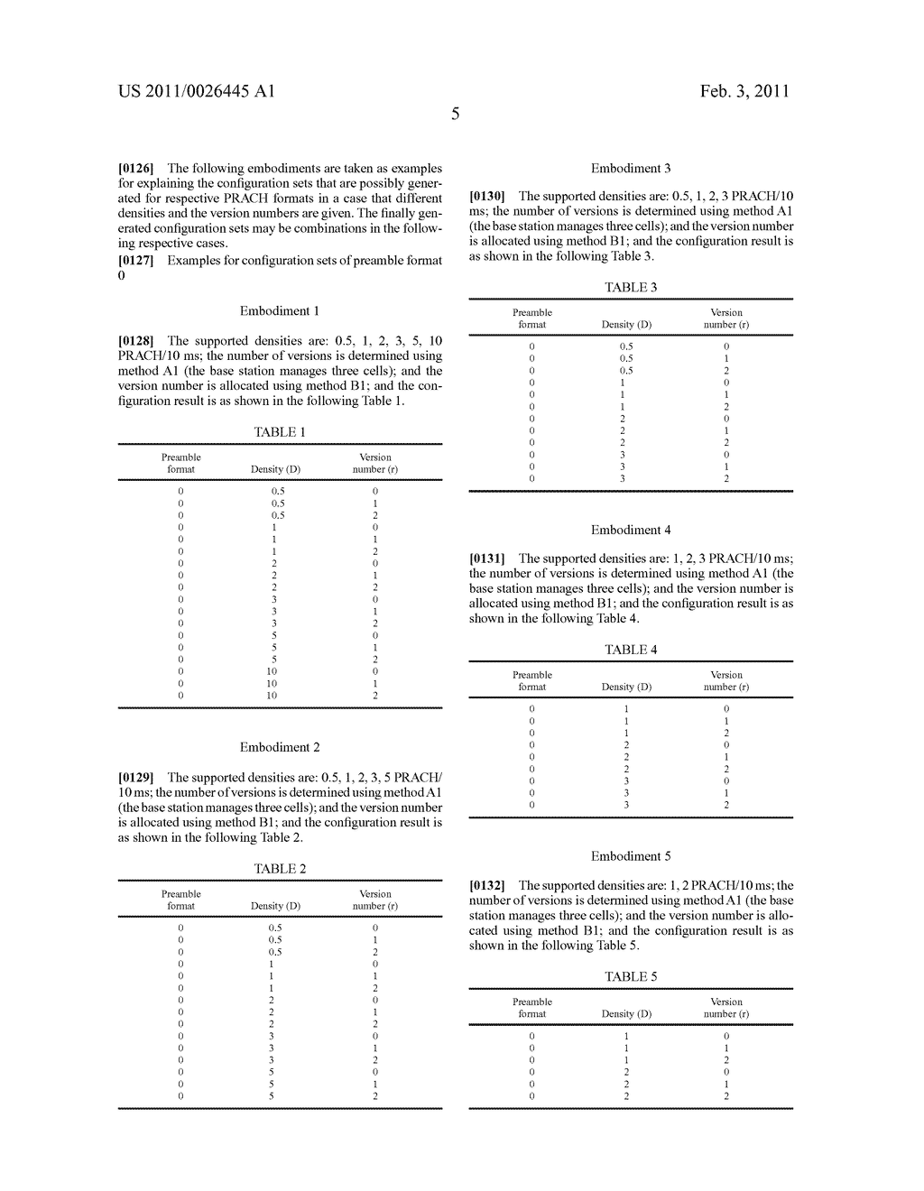 Method for configuring and indicating Physical Random Access Channel PRACH parameters in a Time Division Duplex system - diagram, schematic, and image 08