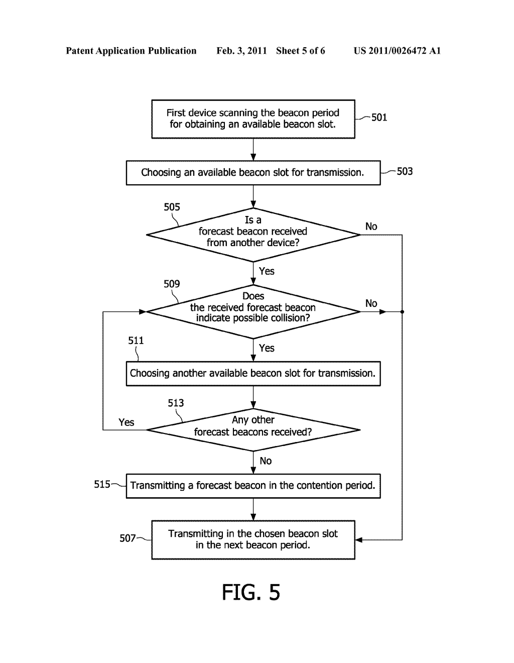 REDUCING BEACON COLLISION PROBABILITY - diagram, schematic, and image 06