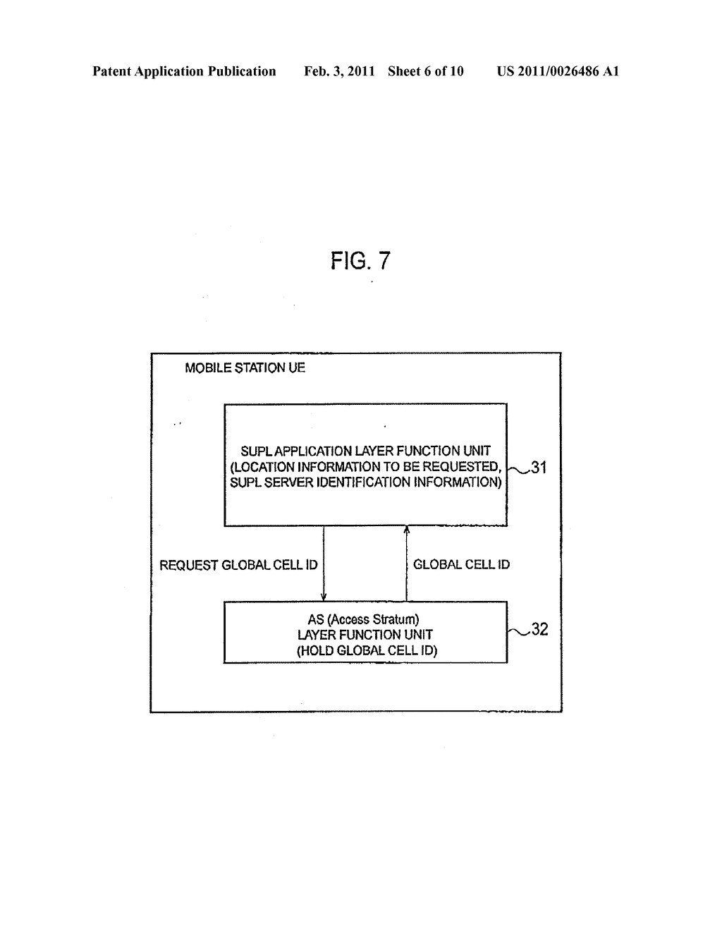 LOCATION INFORMATION ACQUISITION METHOD AND MOBILE STATION - diagram, schematic, and image 07