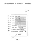 System and Method of Using Facial Recognition to Update a Personal Contact List diagram and image