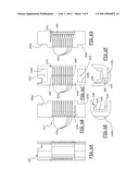 DEVICE FOR APPLYING A FIBER-OPTIC MONITORING SYSTEM TO A COMPONENT TO BE MONITORED diagram and image