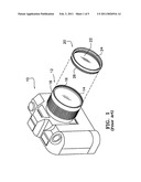 APPARATUS AND METHOD FOR REMOVABLY MOUNTING FILTERS TO A PHOTOGRAPHIC LENS diagram and image