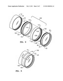 APPARATUS AND METHOD FOR REMOVABLY MOUNTING FILTERS TO A PHOTOGRAPHIC LENS diagram and image