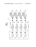 Optical fiber network with improved fiber utilization diagram and image