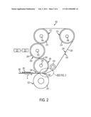 APPARATUSES USEFUL IN PRINTING, FIXING DEVICES AND METHODS OF STRIPPING MEDIA FROM SURFACES IN APPARATUSES USEFUL IN PRINTING diagram and image