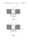 SOLID RIVET FOR JOINING COMPOSITE COMPONENT PARTS diagram and image