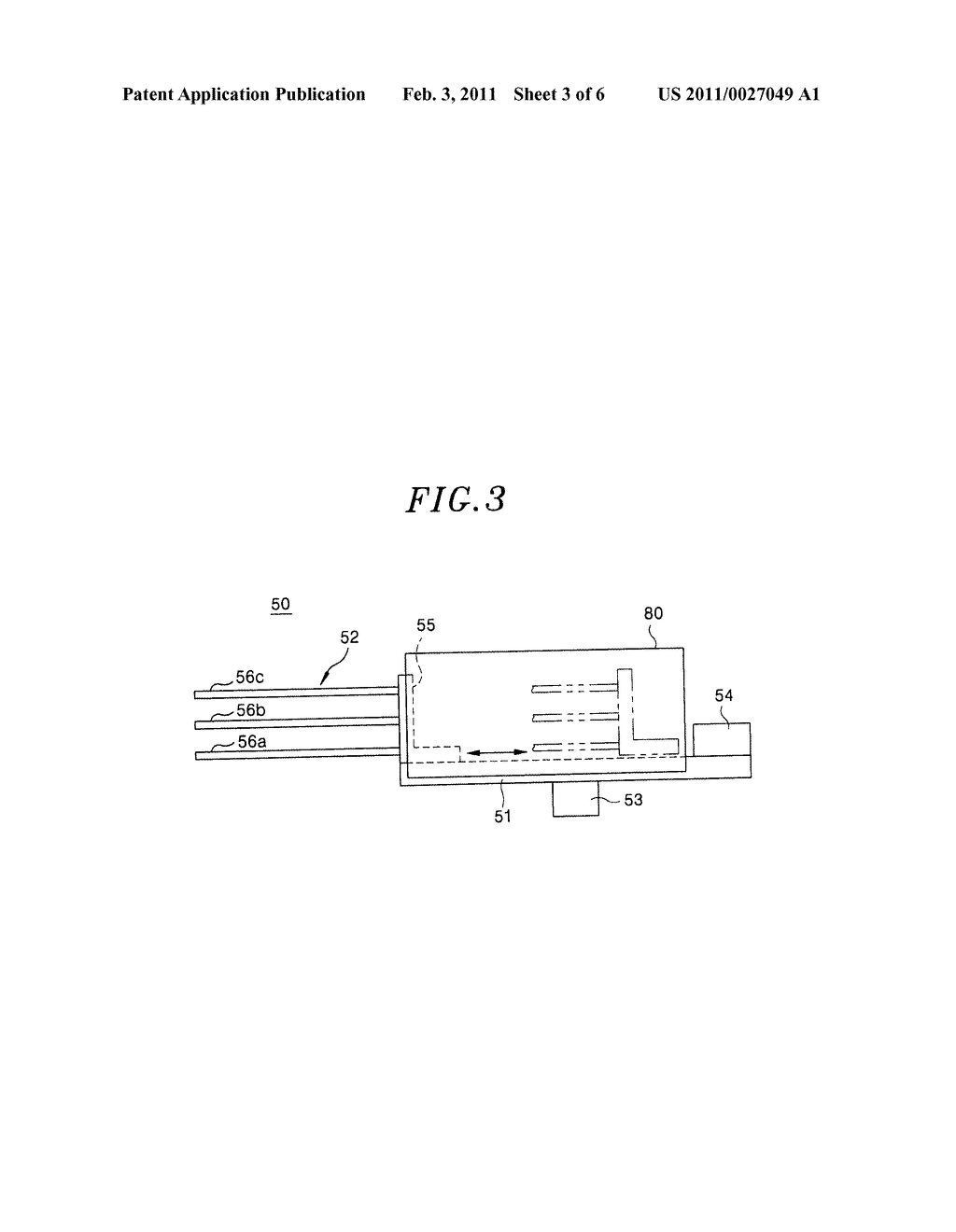 TRANSFER DEVICE AND PROCESSING SYSTEM HAVING SAME - diagram, schematic, and image 04