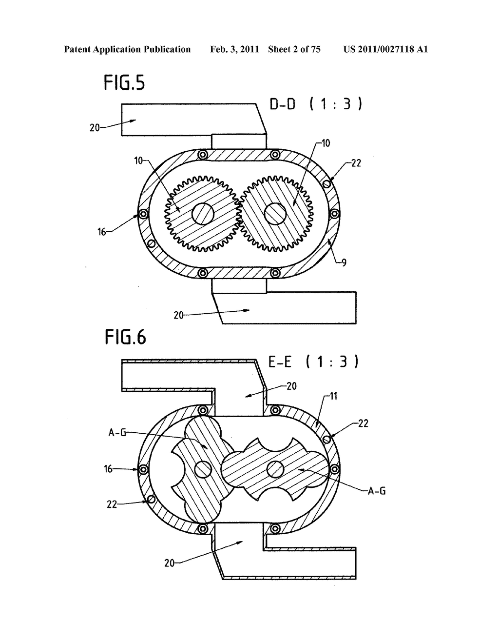 DEVICE WITH ROTARY PISTONS THAT CAN BE USED AS A COMPRESSOR, A PUMP, A VACUUM PUMP, A TURBINE, A MOTOR AND AS OTHER DRIVING AND DRIVEN HYDRAULIC-PNEUMATIC MACHINES - diagram, schematic, and image 03