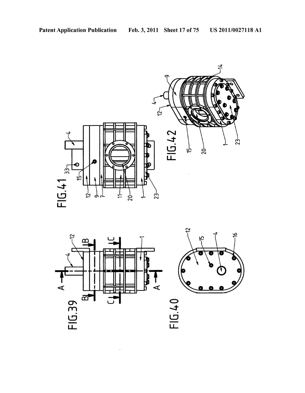 DEVICE WITH ROTARY PISTONS THAT CAN BE USED AS A COMPRESSOR, A PUMP, A VACUUM PUMP, A TURBINE, A MOTOR AND AS OTHER DRIVING AND DRIVEN HYDRAULIC-PNEUMATIC MACHINES - diagram, schematic, and image 18