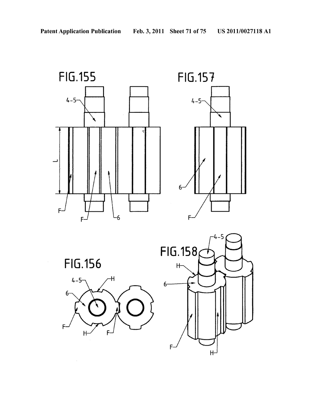 DEVICE WITH ROTARY PISTONS THAT CAN BE USED AS A COMPRESSOR, A PUMP, A VACUUM PUMP, A TURBINE, A MOTOR AND AS OTHER DRIVING AND DRIVEN HYDRAULIC-PNEUMATIC MACHINES - diagram, schematic, and image 72