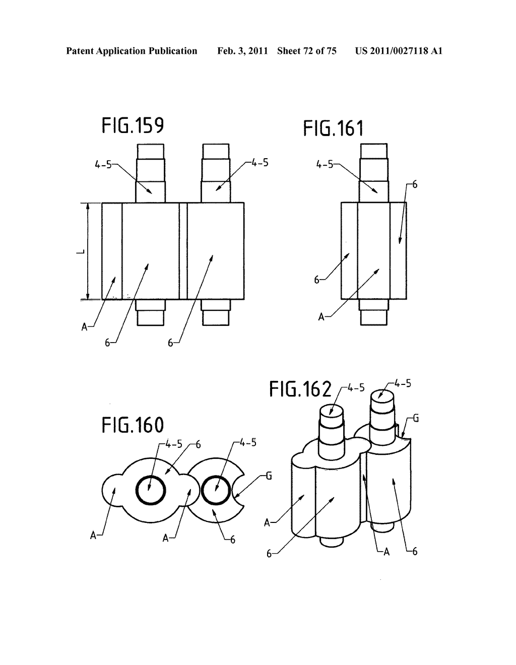 DEVICE WITH ROTARY PISTONS THAT CAN BE USED AS A COMPRESSOR, A PUMP, A VACUUM PUMP, A TURBINE, A MOTOR AND AS OTHER DRIVING AND DRIVEN HYDRAULIC-PNEUMATIC MACHINES - diagram, schematic, and image 73