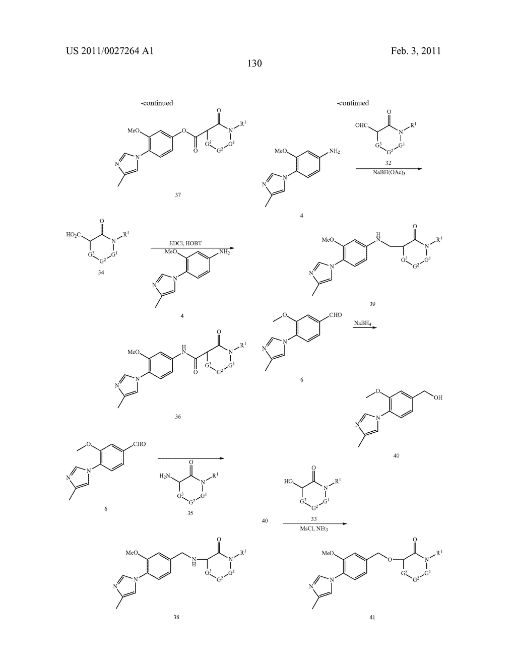 GAMMA SECRETASE MODULATORS FOR THE TREATMENT OF ALZHEIMER'S DISEASE - diagram, schematic, and image 131