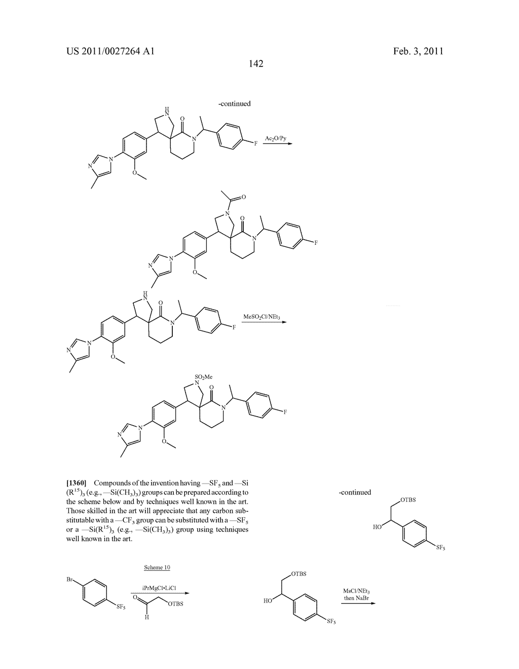 GAMMA SECRETASE MODULATORS FOR THE TREATMENT OF ALZHEIMER'S DISEASE - diagram, schematic, and image 143