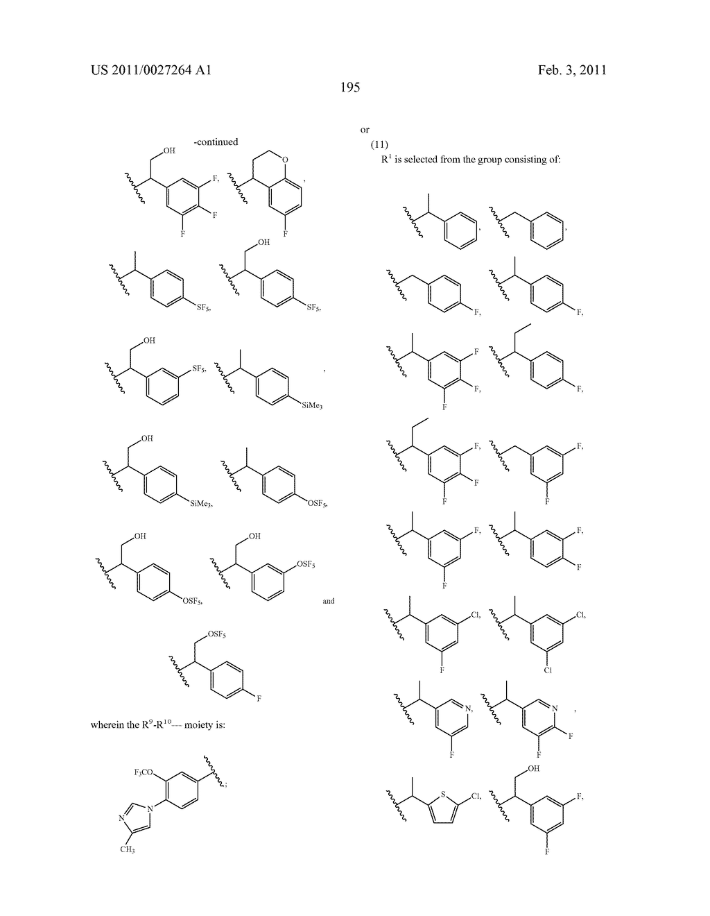 GAMMA SECRETASE MODULATORS FOR THE TREATMENT OF ALZHEIMER'S DISEASE - diagram, schematic, and image 196