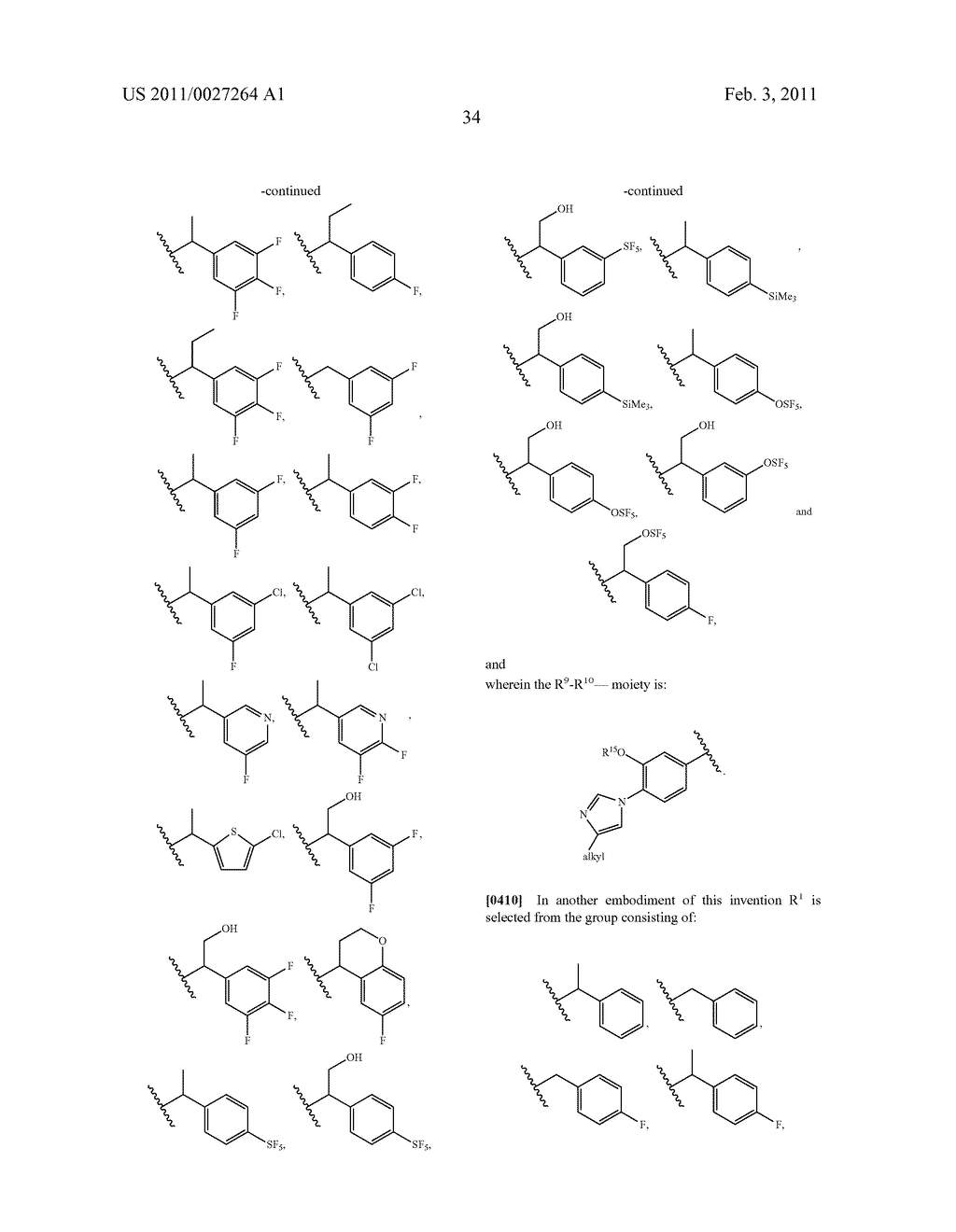 GAMMA SECRETASE MODULATORS FOR THE TREATMENT OF ALZHEIMER'S DISEASE - diagram, schematic, and image 35