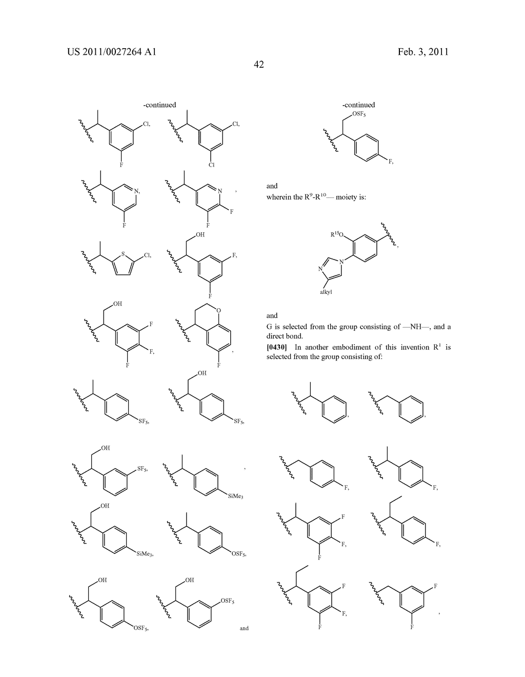 GAMMA SECRETASE MODULATORS FOR THE TREATMENT OF ALZHEIMER'S DISEASE - diagram, schematic, and image 43