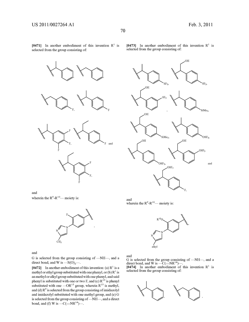 GAMMA SECRETASE MODULATORS FOR THE TREATMENT OF ALZHEIMER'S DISEASE - diagram, schematic, and image 71