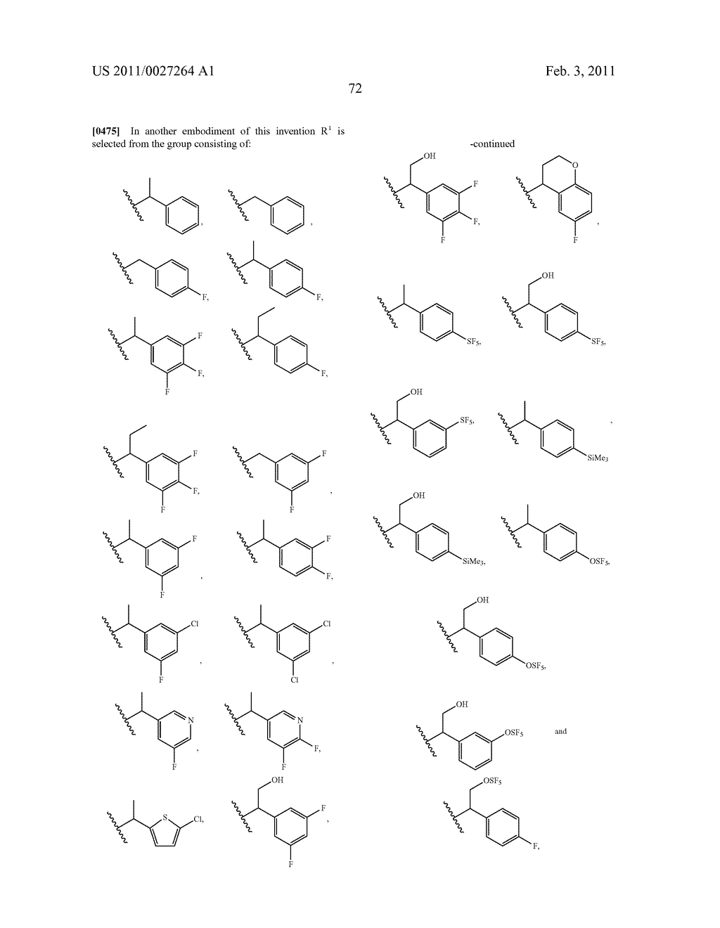 GAMMA SECRETASE MODULATORS FOR THE TREATMENT OF ALZHEIMER'S DISEASE - diagram, schematic, and image 73