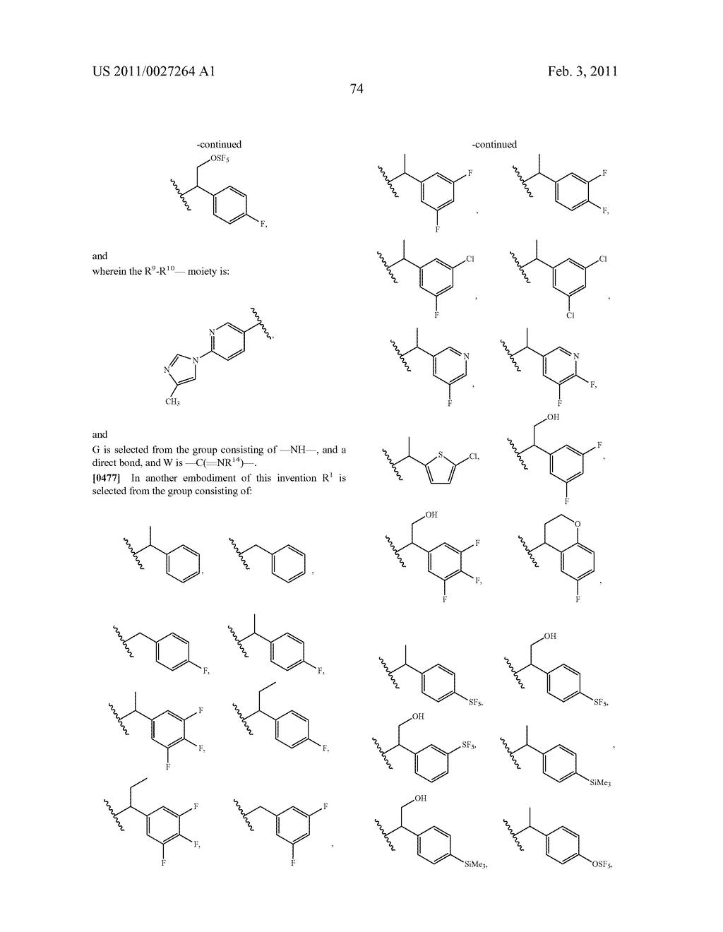 GAMMA SECRETASE MODULATORS FOR THE TREATMENT OF ALZHEIMER'S DISEASE - diagram, schematic, and image 75