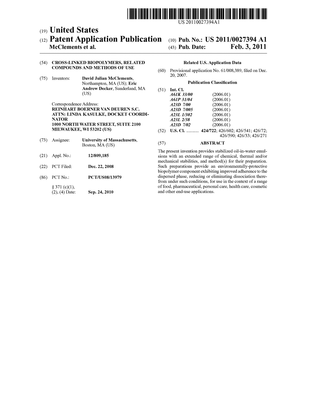 Cross-Linked Biopolymers, Related Compounds and Methods of Use - diagram, schematic, and image 01