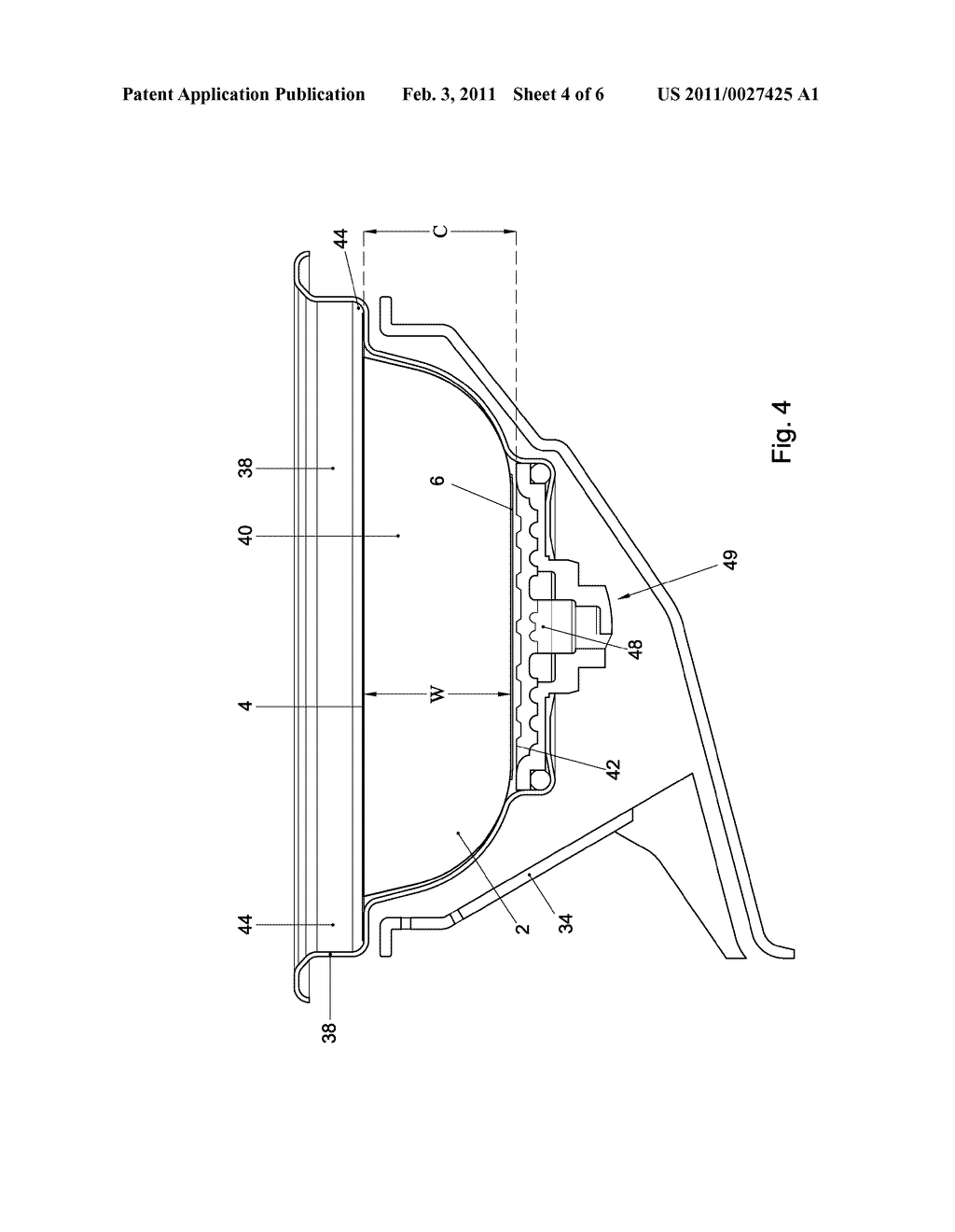 PAD, PAD HOLDER, ASSEMBLY, AND METHOD FOR PRODUCING A BEVERAGE - diagram, schematic, and image 05