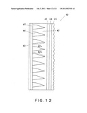 Reflecting screen, method of manufacturing the same, and reflection-type projection system diagram and image