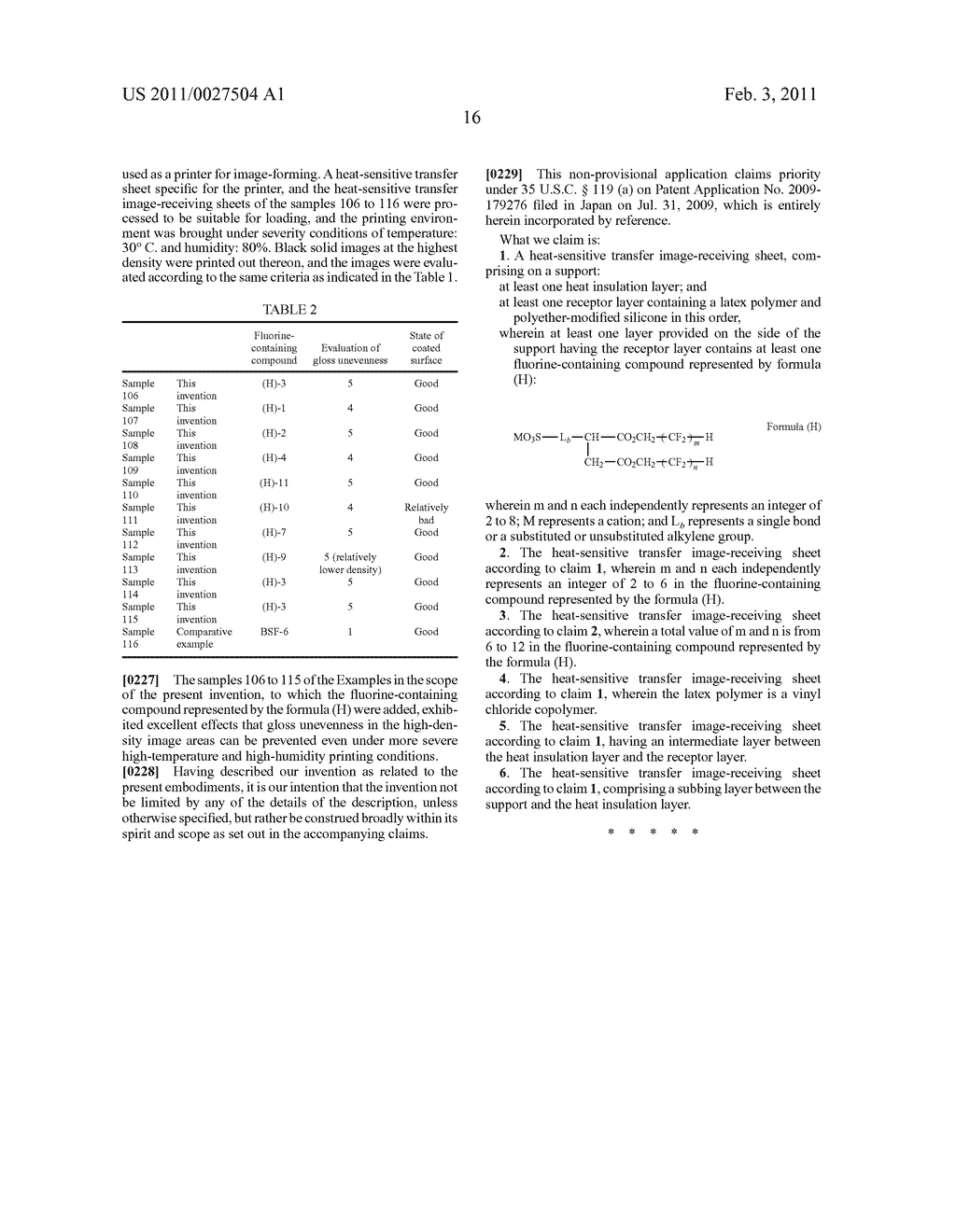 HEAT-SENSITIVE TRANSFER IMAGE-RECEIVING SHEET - diagram, schematic, and image 17