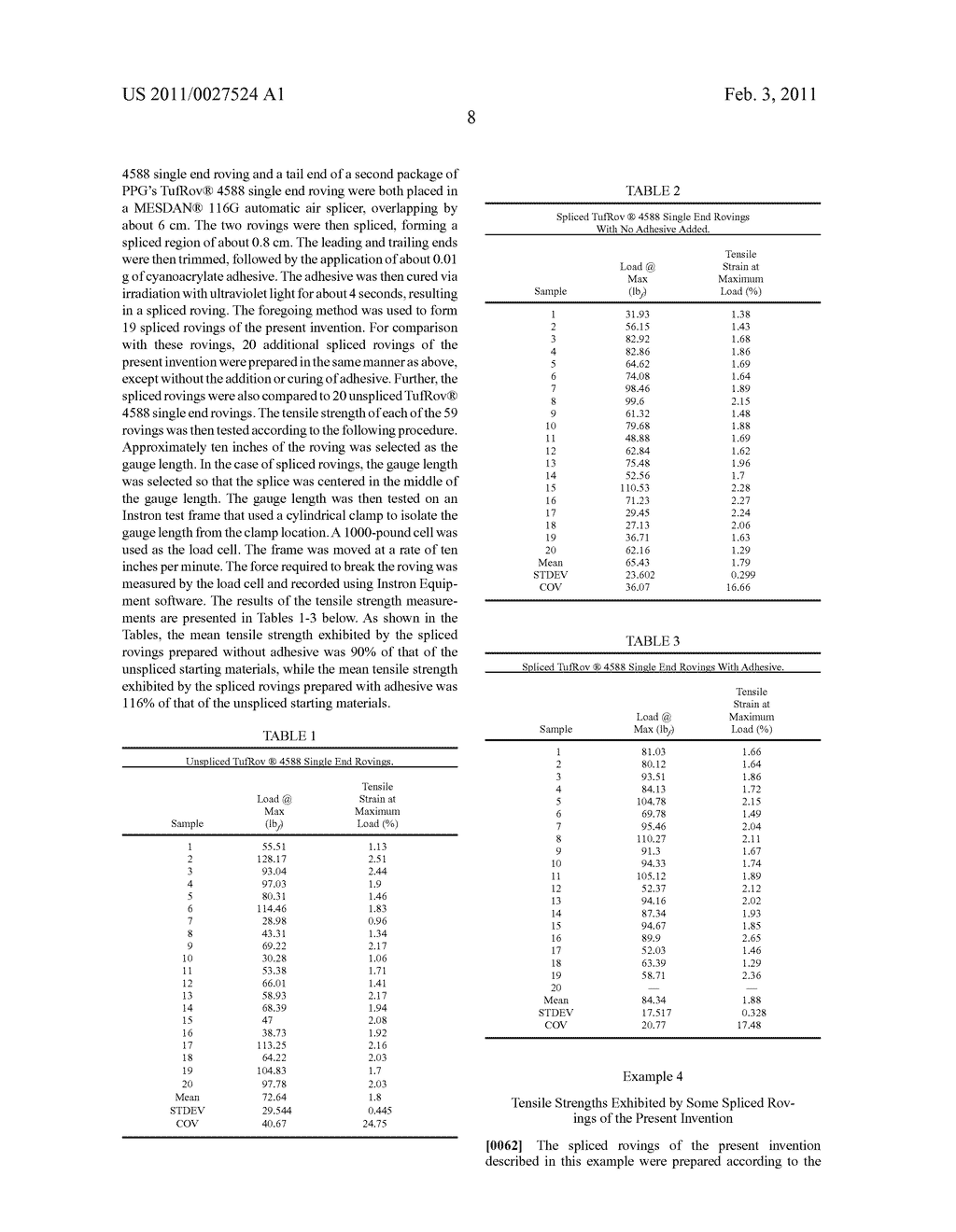 Spliced Fiber Glass Rovings And Methods And Systems For Splicing Fiber Glass Rovings - diagram, schematic, and image 10