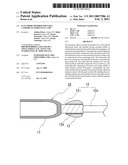 ELECTRODE MEMBER FOR COLD CATHODE FLUORESCENT LAMP diagram and image