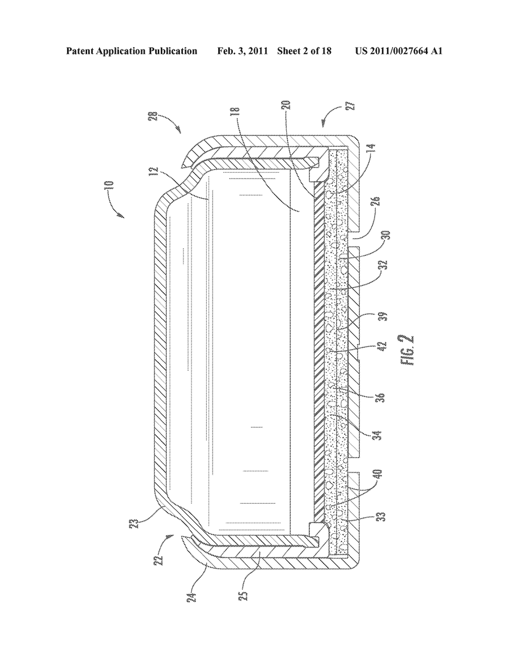 METAL-AIR BATTERY WITH IMPROVED ENVIRONMENTAL STABILITY - diagram, schematic, and image 03