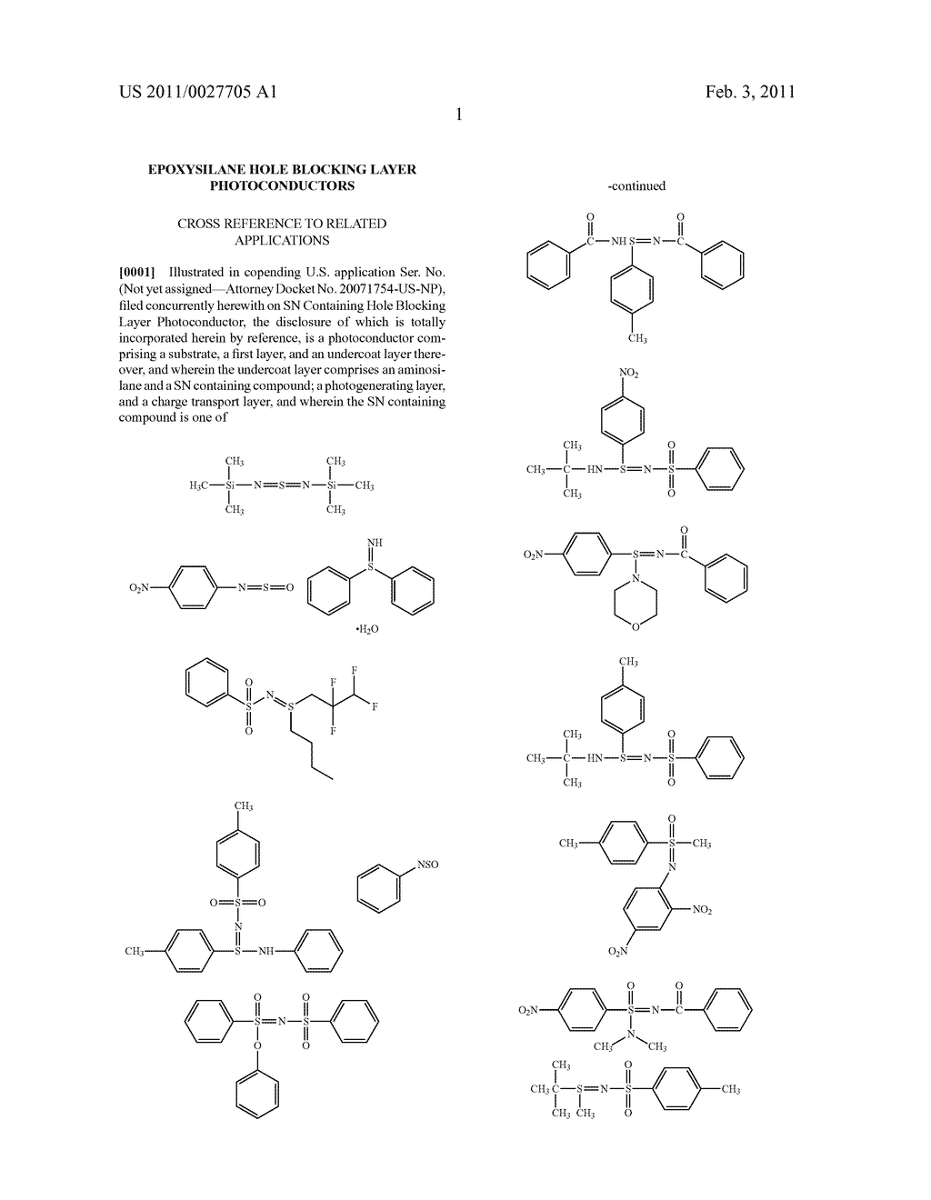 EPOXYSILANE HOLE BLOCKING LAYER PHOTOCONDUCTORS - diagram, schematic, and image 02