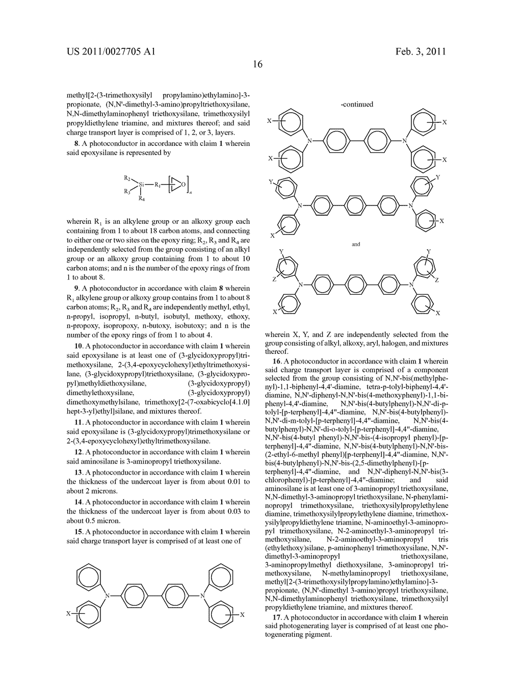 EPOXYSILANE HOLE BLOCKING LAYER PHOTOCONDUCTORS - diagram, schematic, and image 17