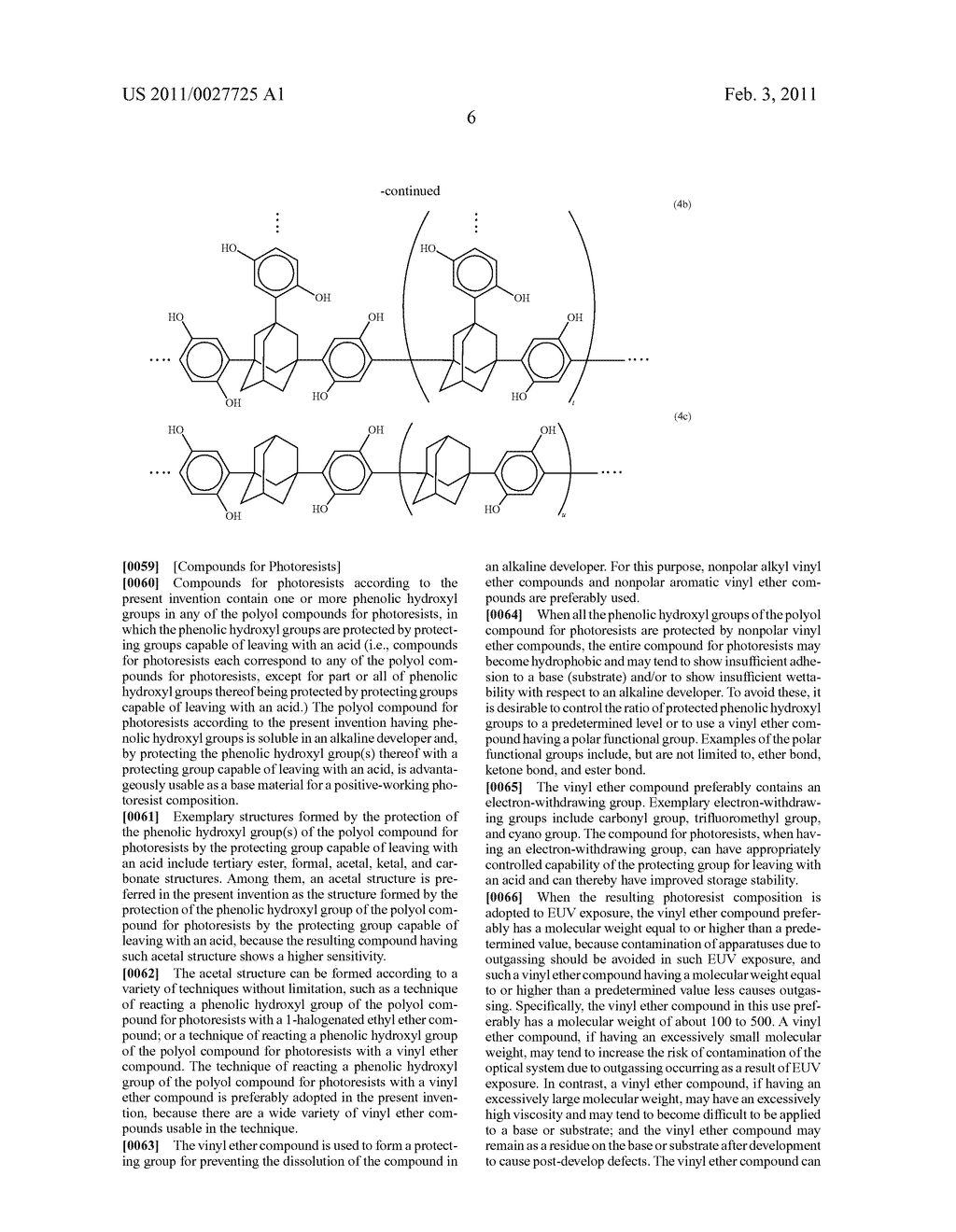 POLYOL COMPOUND FOR PHOTORESIST - diagram, schematic, and image 07