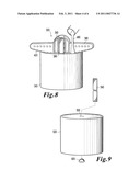 CANDLE HAVING A PLANAR WICK AND METHOD OF AN EQUIPMENT FOR MAKING SAME diagram and image