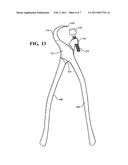 DENTAL PLIERS WITH ADJUSTABLE BUMPER diagram and image